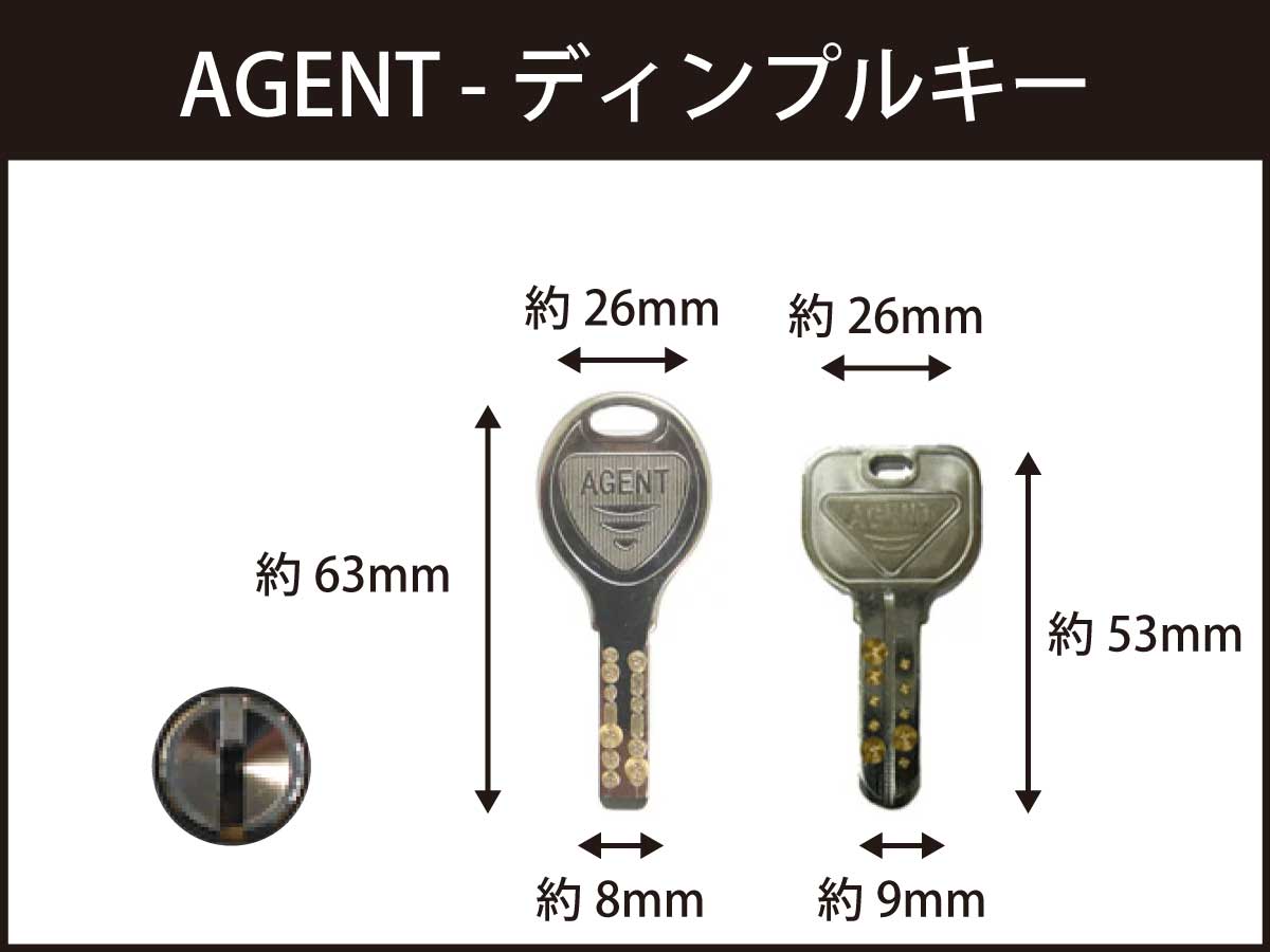 AGENT社のディンプルキー