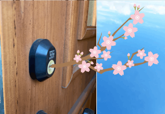 鍵穴に木の枝を詰めてしまい鍵が回らない！