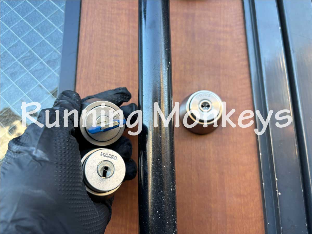 玄関鍵交換|町田市真光寺町