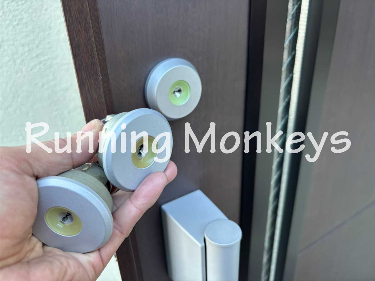 玄関鍵交換|町田市玉川学園