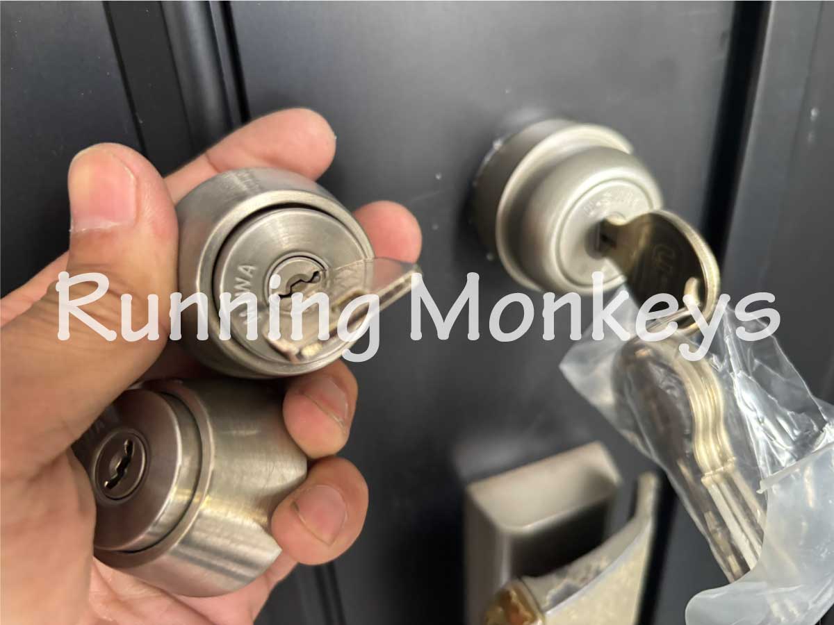 玄関鍵交換|町田市つくし野