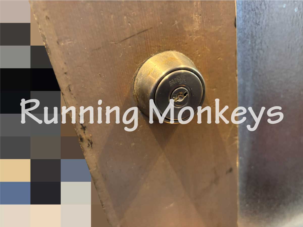 玄関鍵中折れ・交換