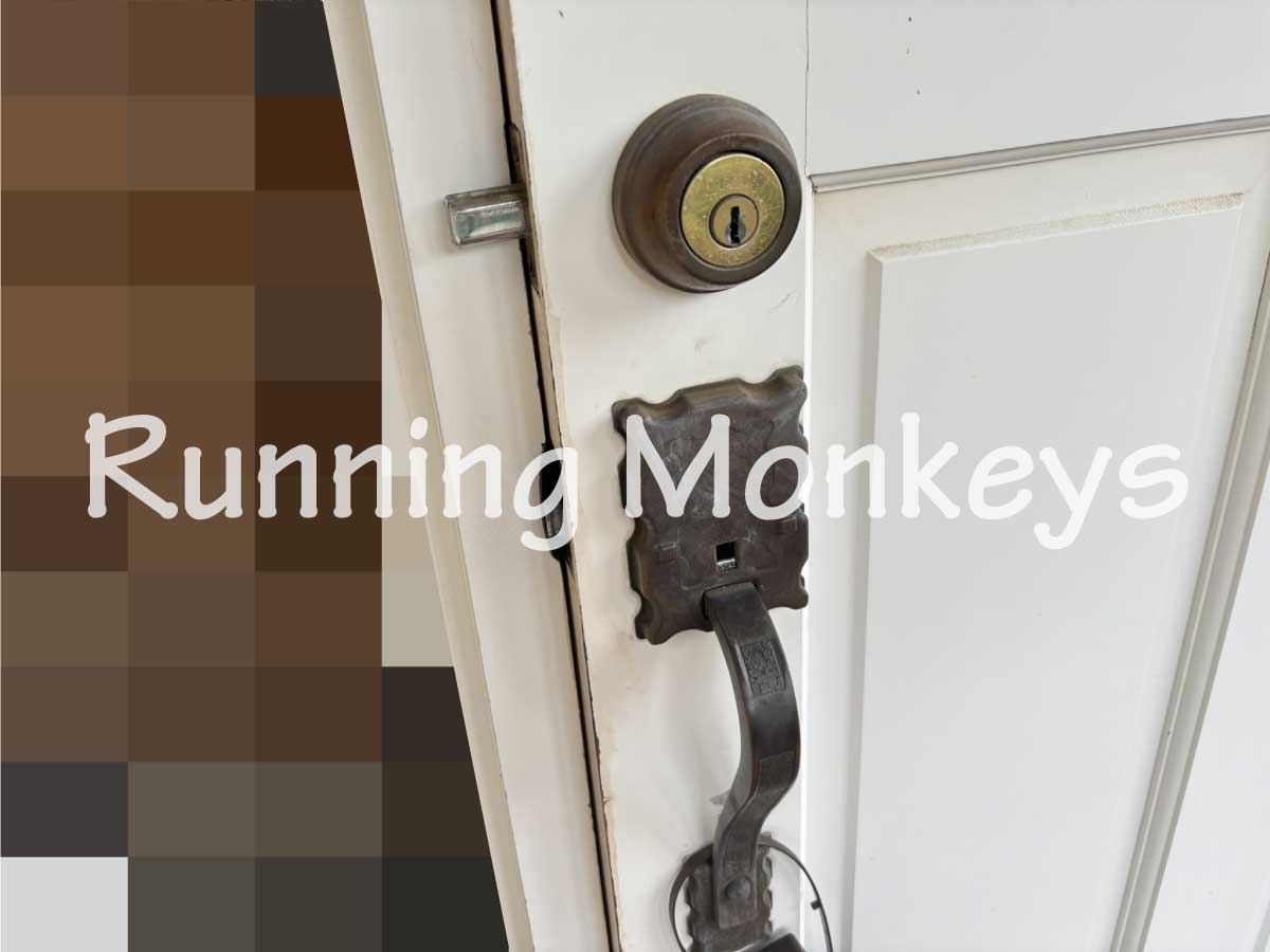 サムラッチ錠故障｜町田市根岸町