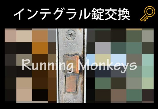 インテグラル錠交換｜町田市広袴